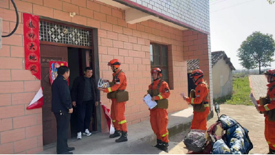 孝昌邹岗：清明防火不放松 筑牢安全“防火墙”