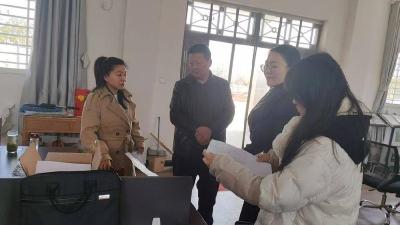 孝昌小河：鼓劲加压 全力攻坚医保征收工作