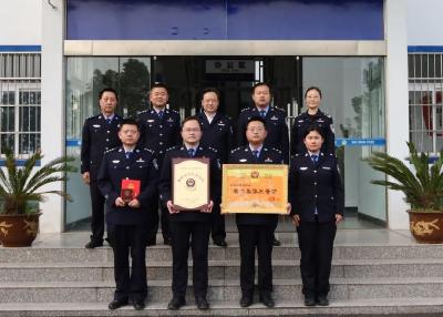 祝贺！卫店派出所被公安部命名为“一级公安派出所”