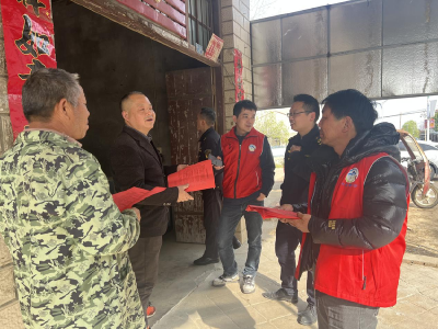 孝昌白沙开展清明节烟花爆竹专项整治行动  