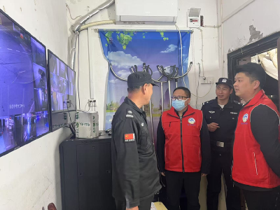 孝昌白沙：平安夜巡“红马甲” 守护万家灯火  