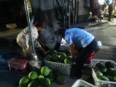 孝昌白沙：聚焦 “三个重点”  集贸市场旧貌焕新颜