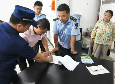 孝昌邹岗：开展安全检查及防溺水宣传 筑牢安全“双防线”