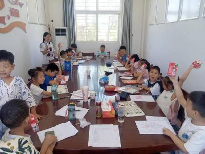  孝昌小河打造孩子暑期“幸福驿站”