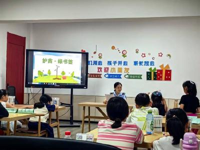 孝昌：绿书签进托管班，共筑成长“防护林”