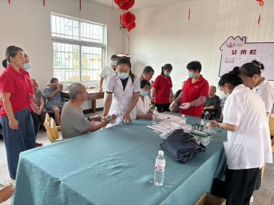 孝昌卫店：开展义诊活动进养老院 守护老年健康