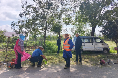 孝昌花西：道路整治暖民心 平安出行有保障 