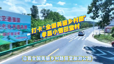 打卡“全国美丽乡村路” 孝昌小悟田堂村
