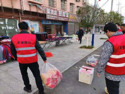 孝昌陡山：“清晨行动”常态化  强力整治集镇秩序