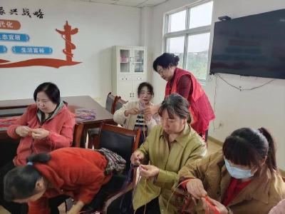 孝感孝昌：巧手织就致富路  巾帼赋能促振兴