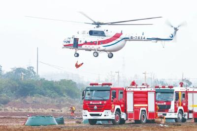 全省森林消防竞赛 孝昌获佳绩