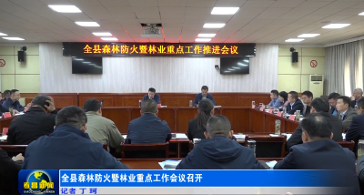 全县森林防火暨林业重点工作会议召开