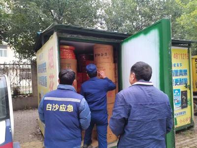 孝昌白沙：严查烟花爆竹隐患 织密岁末安全防护网