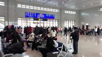 春运车次+++  旅客回家顺顺顺