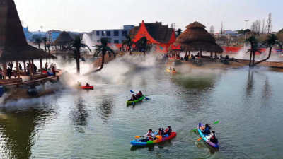 NPC巡游、篝火烟花…孝昌版“东南亚”刷屏朋友圈