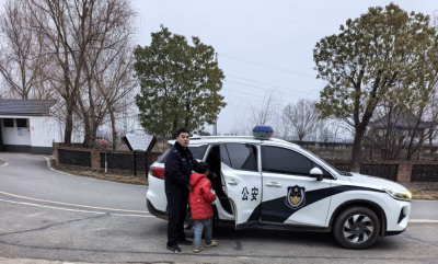 孝昌王店镇：警民合力助走失男孩平安归家