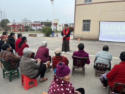 孝昌卫店：光影传情暖乡野 平安宣讲入人心