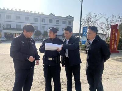 孝昌花西：部门联动 筑牢出行安全防线