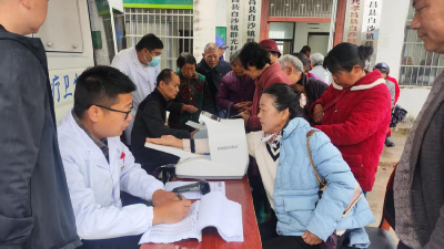 孝昌白沙:不出村 全覆盖 把健康带回家