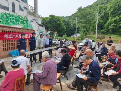 孝昌县：地灾“双控”宣传进乡村筑牢防灾减灾安全防线