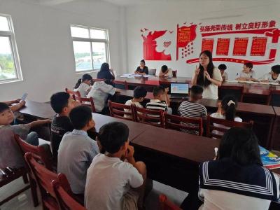 孝昌花西：趣味课堂启心智  多彩课堂点亮暑假