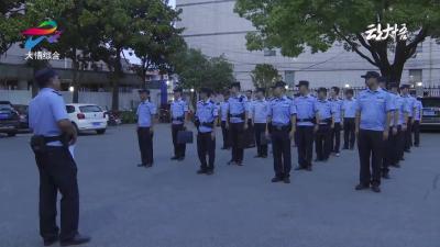 大悟县公安局开展第二次夏夜治安巡查宣防集中统一行动