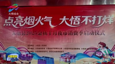 大悟组织开展2025金秋十月夜市消费季活动