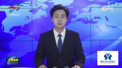 胡志强率队来大悟调研人大立法规划编制工作