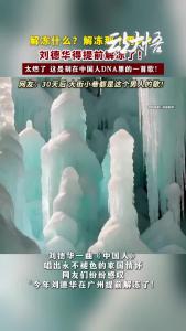 “刘德华解冻”是什么梗？