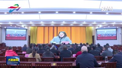 大悟县组织收听收看全市“禁鞭”工作会议