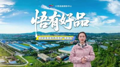 【悟有好品】系列十一：大悟融媒“悟有好品”全媒体报道小组走进湖北省岽昇新型材料科技有限责任公司，带您了解钢材品质提升背后的“神助攻”。