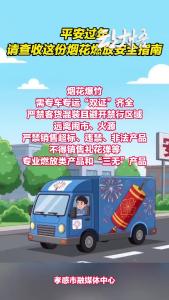 烟花虽美，但安全这根弦一刻都不能松