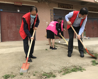 【我为群众办实事】党员干部齐上阵 村庄清洁我先行—云梦曾店镇举行