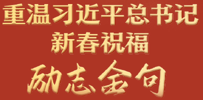 学习进行时丨重温习近平总书记新春祝福·励志金句