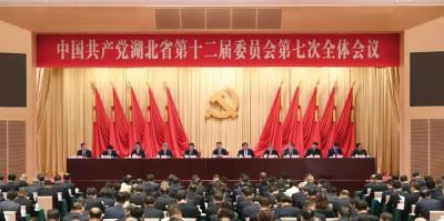 中共湖北省委十二届七次全体会议举行