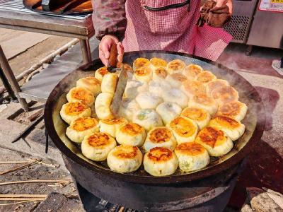 孝感云梦：传统美食“水汽包子”逗人爱