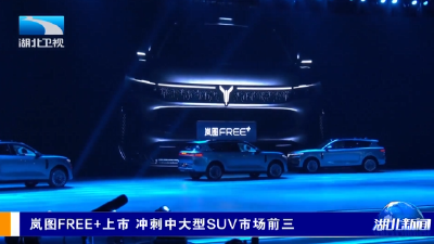 岚图FREE+上市 冲刺中大型SUV市场前三