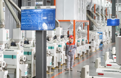 打造新时代鱼米之乡·荆楚优品｜江汉大米首家5G工厂建成 “一粒谷”到“一粒米”全程标准化