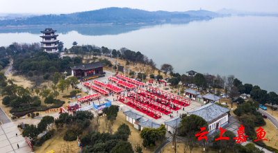嘉鱼：乐逛年货节“年味”带回家