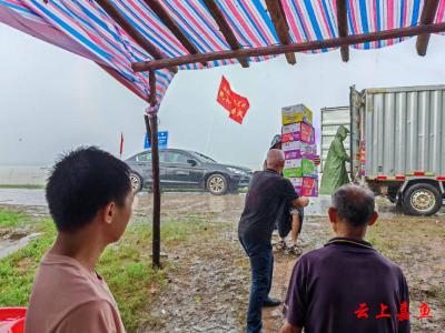 高铁岭镇：防汛慰问传温情 提振士气鼓干劲