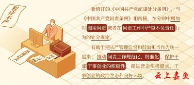 【党纪学习教育·每日一课】对滥用问责或在问责工作中严重不负责任行为的处分规定