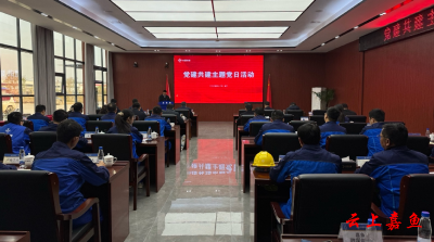 我县召开党建共建主题党日活动