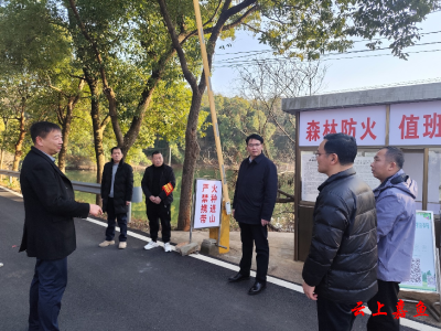 胡金云检查春节期间森林防火和文旅市场安全生产工作
