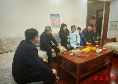 市领导来嘉开展春节前走访慰问