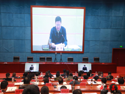 我县组织收视收听全市安全生产和森林防灭火暨市安委会2025年度第一次全体会议