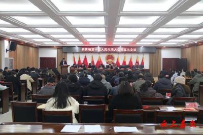 新街镇召开第十届人民代表大会第五次会议