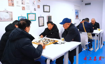 2025年嘉鱼县迎新春围棋双人联棋赛成功举办