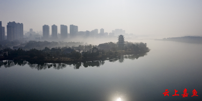 组图｜嘉鱼：水墨二乔宛如仙境
