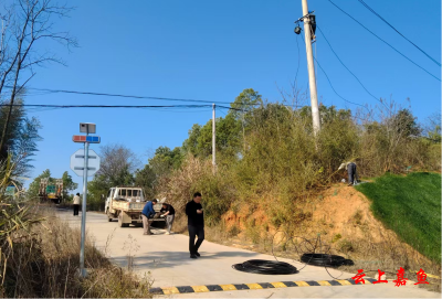陆溪镇虎山公墓加强基础设施建设