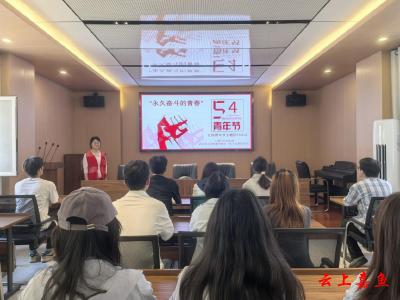 鱼岳镇小湖社区开展五四青年节主题团日活动